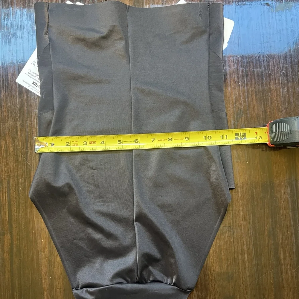 Naomi & Nicole Body Shaper Shapewear Black Women's Size Medium 2ply Tummy Panel